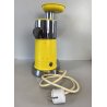 TRITACARNE ELETTRICA Quick Mill OMRE GIALLA CROMO MODERNARIATO FUNZIONANTE '60s