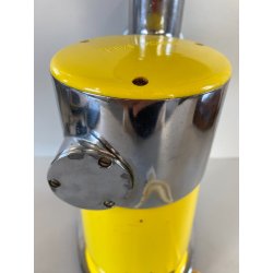 TRITACARNE ELETTRICA Quick Mill OMRE GIALLA CROMO MODERNARIATO FUNZIONANTE '60s