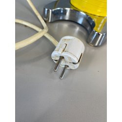 TRITACARNE ELETTRICA Quick Mill OMRE GIALLA CROMO MODERNARIATO FUNZIONANTE '60s