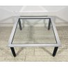 TAVOLINO SALOTTO Luigi Caccia Dominioni "T10 fasce cromate" ANNI 60 Azucena SALA