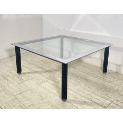 TAVOLINO SALOTTO Luigi Caccia Dominioni "T10 fasce cromate" ANNI 60 Azucena SALA