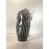 SCULTURA FIGURA CIVETTA GUFO OWL V. Nason VETRO SOMMERSO MURANO 16 cm/h '70