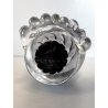 SCULTURA FIGURA CIVETTA GUFO OWL V. Nason VETRO SOMMERSO MURANO 16 cm/h '70