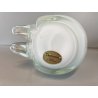 RARA SCULTURA ORSO POLARE La Murrina VETRO MURANO PIENO BIANCO h18cm FIRMATO '70
