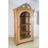 ANTICA LIBRERIA VETRINA ESPOSITRICE LEGNO CREDENZA PRIMI 1900 ARMADIO CRISTALLI