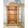 ANTICA LIBRERIA VETRINA ESPOSITRICE LEGNO CREDENZA PRIMI 1900 ARMADIO CRISTALLI