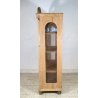 ANTICA LIBRERIA VETRINA ESPOSITRICE LEGNO CREDENZA PRIMI 1900 ARMADIO CRISTALLI