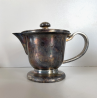 Coffee Pot DESIGN Gio Ponti F.lli Calderoni  ALPACCA ARGENTATO ART DECO' 1920