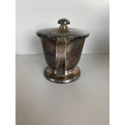 Coffee Pot DESIGN Gio Ponti F.lli Calderoni  ALPACCA ARGENTATO ART DECO' 1920