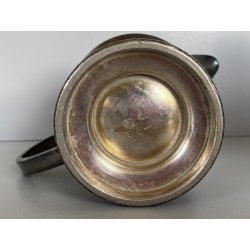 Coffee Pot DESIGN Gio Ponti F.lli Calderoni  ALPACCA ARGENTATO ART DECO' 1920