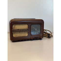 RARA PICCOLA RADIO a VALVOLE Philips MILANO BI270A BACHELITE NON FUNZIONANTE '40