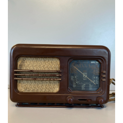 RARA PICCOLA RADIO a VALVOLE Philips MILANO BI270A BACHELITE NON FUNZIONANTE '40
