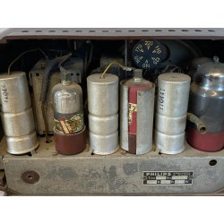 RARA PICCOLA RADIO a VALVOLE Philips MILANO BI270A BACHELITE NON FUNZIONANTE '40