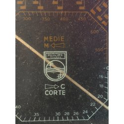 RARA PICCOLA RADIO a VALVOLE Philips MILANO BI270A BACHELITE NON FUNZIONANTE '40