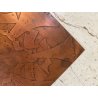 LASTRA RAME G Urso 63 PANNELLO INCISIONE FIGURE ANTROPOMORFE BRUTALISMO 120x57cm