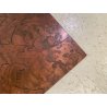 LASTRA RAME G Urso 63 PANNELLO INCISIONE FIGURE ANTROPOMORFE BRUTALISMO 120x57cm