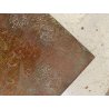 LASTRA RAME G Urso 63 PANNELLO INCISIONE FIGURE ANTROPOMORFE BRUTALISMO 120x57cm