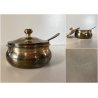 FORMAGGIERA VINTAGE FLEURON Christofle FRANCE METALLO ARGENTATO CUCCHIAINO '70