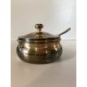 FORMAGGIERA VINTAGE FLEURON Christofle FRANCE METALLO ARGENTATO CUCCHIAINO '70