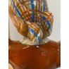 STATUINA CERAMICA POLICROMA Tanagra TORINO n°112 RAGAZZA COSTUME TRADIZIONALE 40