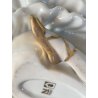SCULTURA PORCELLANA  FIGURA BALLERINA VINTAGE STATUA DANZA STILE CAPODIMONTE '60