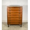 CREDENZA SETTIMANALE ANNI 50 DISPENSA ART DECÒ LEGNO HIGHBOARD VINTAGE CASSETTI