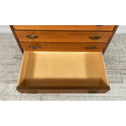 CREDENZA SETTIMANALE ANNI 50 DISPENSA ART DECÒ LEGNO HIGHBOARD VINTAGE CASSETTI