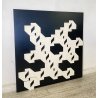 QUADRO ASTRATTO Angelo Giuseppe Bertolio ANNI 80 SCULTURA COMPOSIZIONE LEGNO