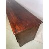 ANTICA GRANDE CREDENZA EPOCA 1700 LEGNO ABETE ANTE CASSETTI RIPIANI BANCONE OLD