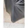 DIVANO TENTAZIONE CASSINA MARIO BELLINI VINTAGE PELLE NERA 1970 SOFA 2 POSTI