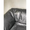 DIVANO TENTAZIONE CASSINA MARIO BELLINI VINTAGE PELLE NERA 1970 SOFA 2 POSTI