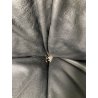 DIVANO TENTAZIONE CASSINA MARIO BELLINI VINTAGE PELLE NERA 1970 SOFA 2 POSTI