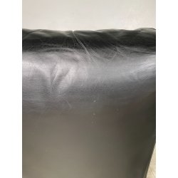 DIVANO TENTAZIONE CASSINA MARIO BELLINI VINTAGE PELLE NERA 1970 SOFA 2 POSTI
