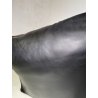 DIVANO TENTAZIONE CASSINA MARIO BELLINI VINTAGE PELLE NERA 1970 SOFA 2 POSTI