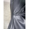 DIVANO TENTAZIONE CASSINA MARIO BELLINI VINTAGE PELLE NERA 1970 SOFA 2 POSTI