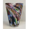 VASO Tutti Frutti VETRO MURANO DESIGN attr. Dino Martens Seguso ANNI 50 Red Vase