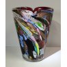 VASO Tutti Frutti VETRO MURANO DESIGN attr. Dino Martens Seguso ANNI 50 Red Vase