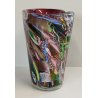 VASO Tutti Frutti VETRO MURANO DESIGN attr. Dino Martens Seguso ANNI 50 Red Vase