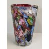 VASO Tutti Frutti VETRO MURANO DESIGN attr. Dino Martens Seguso ANNI 50 Red Vase