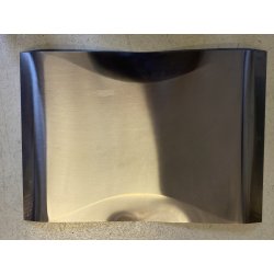 VASSOIO MAO-MAO DESIGN Massimiliano e Doriana Fuksas ALESSI ACCIAIO INOX 55x39cm