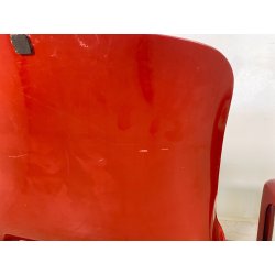 COPPIA SEDIE Vico Magistretti MOD. Selene PER Artemide ANNI 70 ABS CHAIRS DESIGN