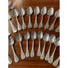 SERVIZIO 12 pers POSATE ARGENTATE Christofle Albi MIDCENTURY LUXURY CURTLERY