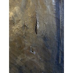 ANTICO DIPINTO OLIO TELA "AC" NATURA MORTA CACCIAGIONE FAGIANO LEPRE ALLORO '900