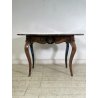 ANTICO TAVOLO DA GIOCO APRIBILE STILE BOULLE EPOCA '900 BRONDO DORATO INTARSIO