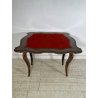 ANTICO TAVOLO DA GIOCO APRIBILE STILE BOULLE EPOCA '900 BRONDO DORATO INTARSIO