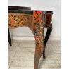 ANTICO TAVOLO DA GIOCO APRIBILE STILE BOULLE EPOCA '900 BRONDO DORATO INTARSIO