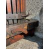 ANTICO TORCHIO MANUALE PER UVA BOTTIGLIA VINO LEGNO FERRO BATTUTO 1900 PRESSA
