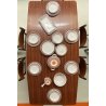 SERVIZIO PIATTI VINTAGE 41 pz. THOMAS Rosenthal GROUP ARANCIONE NERO Germany '70