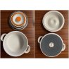 SERVIZIO PIATTI VINTAGE 41 pz. THOMAS Rosenthal GROUP ARANCIONE NERO Germany '70