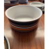 SERVIZIO PIATTI VINTAGE 41 pz. THOMAS Rosenthal GROUP ARANCIONE NERO Germany '70